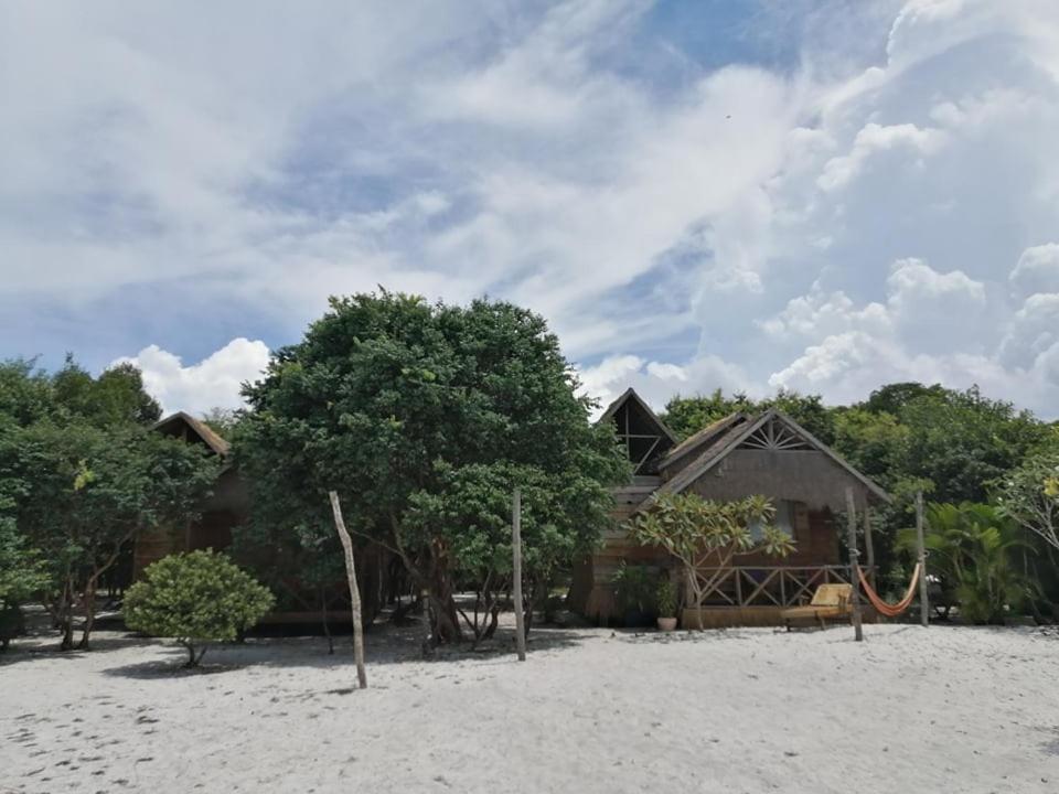 Green Blue Beach Hostel Koh Rong Sanloem Exterior foto