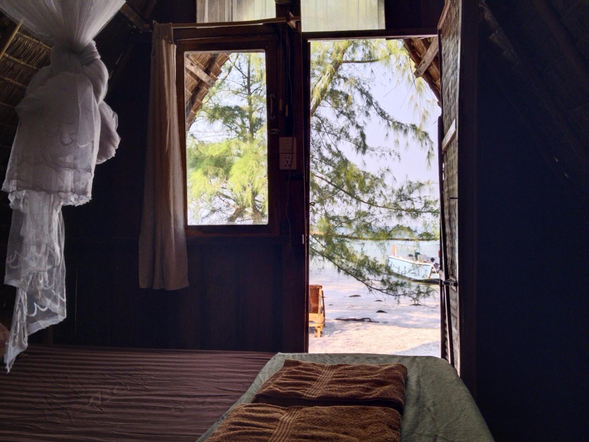 Green Blue Beach Hostel Koh Rong Sanloem Exterior foto
