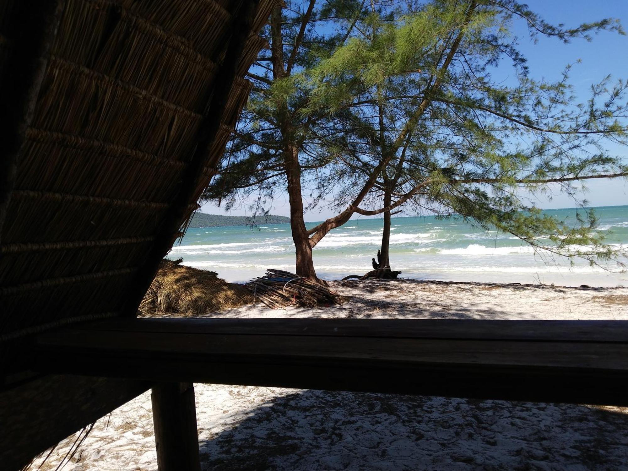 Green Blue Beach Hostel Koh Rong Sanloem Exterior foto