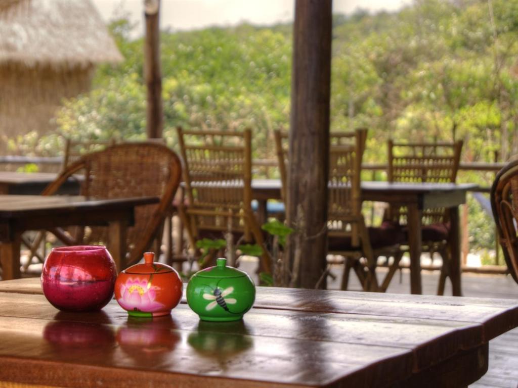 Green Blue Beach Hostel Koh Rong Sanloem Exterior foto