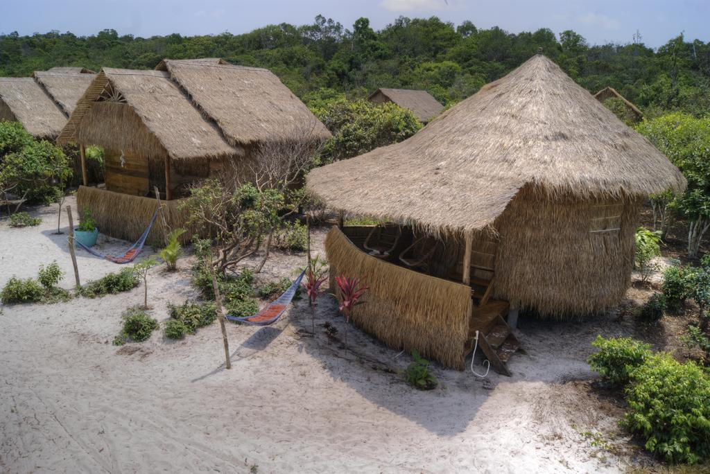 Green Blue Beach Hostel Koh Rong Sanloem Exterior foto